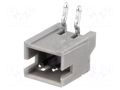 Connector: wire-board; socket; male; PIN: 2; 1A; Urated: 100V; THT JOINT TECH NX1500-02SMR