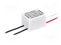 Power supply: linear; LED; 3÷18V; 600mA; 7÷21VAC; 7÷24VDC; IP65 OPTOSUPPLY OECCDD02-600