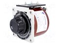 Variable autotransformer; 230VAC; Uout: 0÷260V; 2.8A; on panel BREVE TUFVASSONS OIEA3