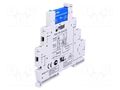 Relay: interface; SPST-NO; Ucoil: 24VAC,24VDC; 1A; transistor RELPOL PIR6W1PS24C