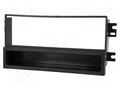 Radio frame; Kia; 1 DIN; black ACV RAM-40.130