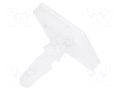 Self-adhesive holder; polyamide; L: 6.4mm; Ø2: 3.18mm ESSENTRA RI-LCBSBM-4-01A