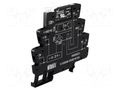 Relay: interface; SPDT; Ucntrl: 24÷230VAC,24÷230VDC; 0.1A; 3÷48VDC WEIDMÜLLER TOS-24-230VUC-0.1A