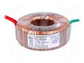 Transformer: toroidal; 50VA; 230VAC; 14V; 3.57A; Leads: cables; IP00 INDEL TST50W/14V