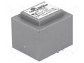 Transformer: encapsulated; 2.4VA; 230VAC; 15V; 15V; 80mA; 80mA; PCB INDEL TSZZ2.4/2X15V