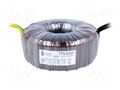 Transformer: toroidal; 450VA; 230VAC; 24V; 24V; 9.37A; 9.37A; H: 62mm BREVE TUFVASSONS TTS450/D230/24-24V