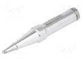 Tip; conical sloped; 1.2mm; 370°C; for  soldering iron WELLER WEL.PT-F7