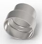 SHIELD CRIMP FERRULE, STAINLESS STEEL 2177090-2