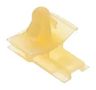DUAL PURPOSE BODY CLIP, PA66, NATURAL 345484-1