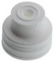 SINGLE WIRE SEAL, SILICONE, WHITE 1394511-1