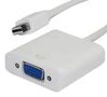 MINI DP PLUG TO VGA SOCKET ADAPTOR, WHT 2409EMV