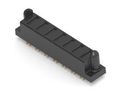 BACKPLANE CONN, RCPT, 1R/7POS, 7.62MM 6450863-5