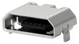 CONN, MICRO USB TYPE B, RCPT, 5WAYS, SMD 1932788-1