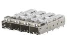 SFP CAGE, 4 PORT, PRESS FIT 1761008-3