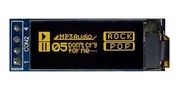 OLED DISPLAY, COB, 128 X 32 PIXEL, 3V MDOB128032GV-YI