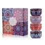 Set of 4 Soy Candles Extralink Home, Scented Decorative Candles for Gifts + Box, EXTRALINK EX.24138 5907207224138