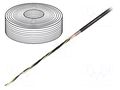 Wire: motor; chainflex® CF31; 4G4mm2; black; stranded; Cu; -5÷70°C IGUS CF31.40.04