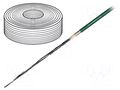 Wire: control cable; chainflex® CF6; 25G1.5mm2; green; stranded IGUS CF6.15.25