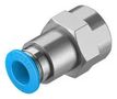 PUSH-IN FITTING, 8MM, G1/4, 13.7MM QSF-1/4-8-B