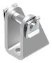 CLEVIS FOOT, 16MM, GALVANIZED STEEL 6058