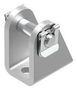 CLEVIS FOOT, 25MM, GALVANIZED STEEL 6059