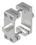 TRUNNION MOUNTING KIT, 40MM, GALV STEEL DAMT-V1-40-A