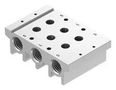 MANIFOLD RAIL, 2 OUTLET, G3/8 VABM-L1-18S-G38-2