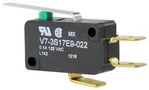 MICROSWITCH, SPDT, LEVER, 0.1A/125VAC V7-3S17E9-022