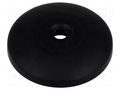 Foot; Base dia: 99mm; polyamide; H: 18mm; Pivot Feet FATH FA-098A100K