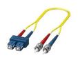 FIBRE CABLE, ST DUPLEX-SC DUPLEX, 500MM 1115583