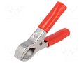 Crocodile clip; 36A; 60VDC; red; 30VAC ELECTRO-PJP PJP5060-R