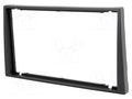 Radio frame; Opel,Renault,Suzuki; 2 DIN; dark grey PER.PIC. RAM-40.100.6