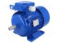 Motor: AC; 1-phase; 0.75kW; 230VAC; 1410rpm; 5.08Nm; IP54; 4.8A; arms BESEL SEH80-4B