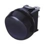 ROCKER SW, SPST, 10A, 125VAC, BLACK MP004564