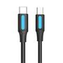 USB-C 2.0 to Mini-B cable Vention COWBF 2A 1m black, Vention COWBF