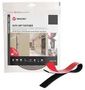 TAPE, POLYAMIDE/PP, 25MM X 1M, BLACK VEL-PS20023