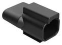 TERMINATOR, 2POS RCPT, THERMOPLASTIC/BLK AT04-2P-RT25
