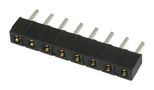 BTB CONNECTOR, RCPT, 10POS, 1ROW, 2.54MM 929870-01-10-RA