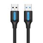 USB 3.0 cable Vention CONBH 2A 2m Black PVC, Vention CONBH
