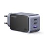 Wall Quick Charger Nexode S GaN 65W USB-A + 2xUSB-C QC4.0+ PD3.0, Grey UGREEN/35042 6941876230426
