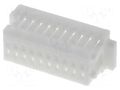 Connector: wire-board; plug; female; 50V; PIN: 20; w/o contacts; 1mm JOINT TECH NX1001-2X10PFS