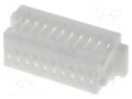 Connector: wire-board; plug; female; 50V; PIN: 20; w/o contacts; 1mm JOINT TECH NX1001-2X10PFS