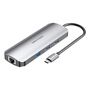 USB-C Docking Station to HDMI, 3x USB3.0, RJ45, SD, TF, PD 0.15m Vention TOKHB (gray), Vention TOKHB