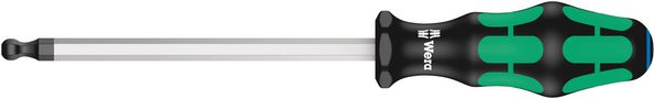 352 Ball end screwdriver for hexagon socket screws, 8.0x150, Wera 05022825001