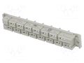 Connector: DIN 41612; plug; female; PIN: 15; straight; 15A; THT HARTING 09062152821