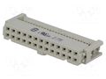 Connector: IDC; plug; female; PIN: 26; straight; IDC; 2.54mm; 2x13 HARTING 09185266803