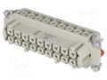 Connector: HDC; contact insert; female; 16A; 690V; Han Hv E® HARTING 09340162701