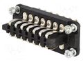 Connector: HDC; contact insert; male; Staf®; PIN: 14; size 10A; 10A HARTING 09700142811