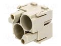 Connector: HDC; module; female; 50V; PIN: 2; UL94V-0; polycarbonate HARTING 09140023101