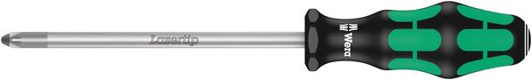 355 PZ Screwdriver for Pozidriv screws, PZ 3x150, Wera 05009320001